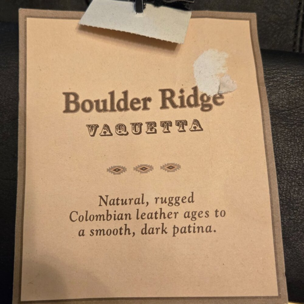 GENUINE BOULDER RIDGE LEATHER UNISEX BAG - Picture 7 of 7